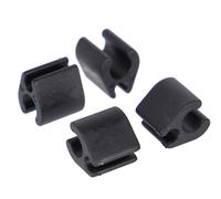 XLC Set Fermacavi per Di2 BR-X118 per cavo 2,5mm/foro 5mm Pezzi 30 Nero