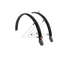 XLC Set parafanghi 2502530005, Uomo, Nero, 58mm