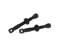 XLC Set valvole Tubeless PU-X17 Presta 45mm, set da 2, nero