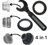 XLC Tretlager Montaggio Strumento TO-S90 Con Adattatore Shimano bb800 BBR60