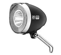 XLC Uni Retro Faro, Nero, 10 x 6 x 4 cm Unisex Adulto, 10 x 6 x 4 cm