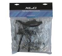 XLC Unisex - Copertura antipioggia a due posti per adulti, trasparente, taglia unica