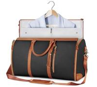 XLDZ Borsa porta abiti portatile con scomparto per scarpe, borsone da viaggio convertibile, traspirante, adatta per affari e tempo libero, Motley21, Taglia unica