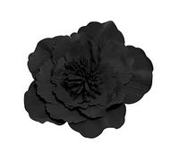 XLDZ Fasce floreali e accessori per capelli da donna: cappelli grandi con fiori, cappelli con fiori Bibi, fasce larghe floreali, fasce per costumi (nero #)