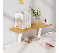 XLDZ Mensola da scrivania regolabile con morsetto, organizer da scrivania espandibile per giocatori e oggetti essenziali per l'ufficio, supporto ergonomico per monitor e laptop, robusta piattaforma