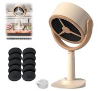 XLDZ Ventilatore portatile per interni di fumo: cappa ad alta efficienza con funzione di purificazione dell'aria (ricaricabile)