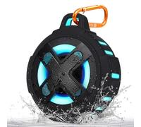 Xleader, Aggiornato, Cassa Bluetooth, Cassa Doccia, Certificato IP67 Impermeabile, Custodia Silicone, 10W Suono di Cristallo& Basso, 24ore di Riproduzione, Clip Portatile, per Spiaggia Camping Regali