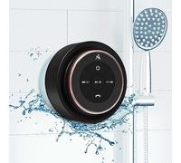 Xleader, Aggiornato, Cassa Bluetooth Doccia, Cassa ImpermeabileIPX7 Certificato, con Ventosa e Clip a Gancio, Microfono integrato, Suono Cristallino e Bassi Ricco, fino a 12 ore di Riproduzione