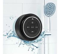 Xleader, Aggiornato, Cassa Bluetooth Doccia, Cassa ImpermeabileIPX7 Certificato, con Ventosa e Clip a Gancio, Microfono integrato, Suono Cristallino e Bassi Ricco, fino a 12 ore di Riproduzione