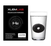 XLEMLAB Compresse molecolari di acqua idrogeno per bere, 1600 PPB idrogeno ricco di acqua H2 per recupero post-allenamento, antiossidante anti-invecchiamento, 6 confezioni per 60 giorni riutilizzabili