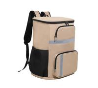 XLFKD Borsa da Picnic Popolare nel Commercio Ampia capacità Stile Semplice Borsa per Il Pranzo Portatile per Mantenere Fresco Borsa Isolante Borsa da Ghiaccio a Doppia Spalla,Cachi