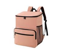 XLFKD Borsa per pranzare isolata da Consegna per Spalle, Borsa per Il Pranzo, Mantiene Fresco, Borsa per Il Ghiaccio, Borsa bento di Grande capacità per Ciclisti all'aperto.,Rosa