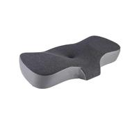 XLFKD Cuscino per Collare cervicale in Memory Foam, trazione, Supporto ergonomico per Il Collo e Funzionale per,Grigio