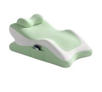 XLFKD Cuscino Prone Multifunzionale per Letto e Sonno, Cuscino per Giocare, Leggere e per Uso Mobile, Cuscino in Cotone Memory,Verde