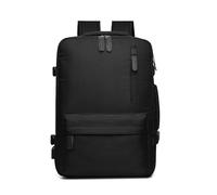 XLFKD Zaino 40X30x20 Aeroplano, Zaino a Mano per Cabina, Zaino per Laptop per Viaggi in Aeroplano, Zaino Scolastico, Borsa per Uomini e Donne,Nero