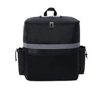 XLFKD Zaino isotermico Negozio per Famiglie Consegna Isotermico Scatola Fredda Esterna Grande capacità Picnic Borsa del Ghiaccio,Nero