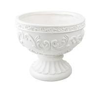 XLIHAWY Colonna Romana, Fioriere Alte per Piante da Esterno, Piedistallo Espositivo in Stile retrò per Patio Portico Giardino Decorazione per Porta D'ingresso(G)