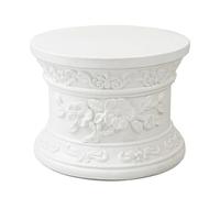 XLIHAWY Colonna Romana, Fioriere Alte per Piante da Esterno, Piedistallo Espositivo in Stile retrò per Patio Portico Giardino Decorazione per Porta D'ingresso(A)