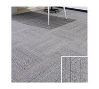 XLIHAWY Piastrelle Per Moquette Commerciali 50 X 50 Cm, Morbide Imbottite Piastrelle Per Moquette, Antiscivolo Quadrati Per Pavimenti Per Ufficio Spazio(E,8pcs)