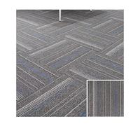 XLIHAWY Piastrelle Per Moquette Commerciali 50 X 50 Cm, Morbide Imbottite Piastrelle Per Moquette, Antiscivolo Quadrati Per Pavimenti Per Ufficio Spazio(B,1pcs)