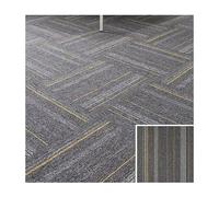 XLIHAWY Piastrelle Per Moquette Commerciali 50 X 50 Cm, Morbide Imbottite Piastrelle Per Moquette, Antiscivolo Quadrati Per Pavimenti Per Ufficio Spazio(A,1pcs)