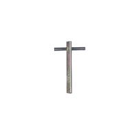XLJP 1Pc Triangolo Ascensore Chiave 100/200/300mm Chiave Triangolare Cacciavite Tipo Esteso Professionale Treno Triangolo Chiave Ascensore Porta Utensili A Mano (Color : 200mm)