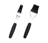 XLKJ 2 Pezzi Pennelli per Barbecue,Spazzola per Barbecue in Silicone Pasticceria Pennelli Spazzola da Cucina