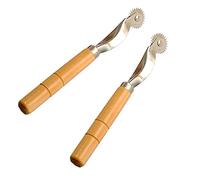 XLKJ 2 Pezzi Ruote Cucire Strumenti,Strumenti per Cucire Le Ruote Strumenti per Tracciare da Cucito Adatto per Il Cucito, Fai da Te