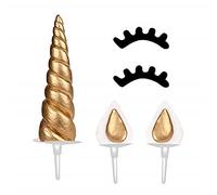 XLKJ 5 Pezzi Decorazioni Torte,Decorazione per Cake Topper Decorazioni Torte Bambina,Decorazioni per Feste di Compleanno
