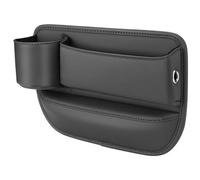 XLKWNNAD Scatola Portaoggetti Seggiolino Auto per Audi Q5 8R FY Q7 4L 4M Q8 SQ5 SQ7 SQ8 2008-2024, Pelle Multifunzionale Sedile Anteriore Console Gap Tasca Laterale Organizer Accessori Interni