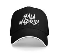 XLLDAANC Bianco Madrids Lettere Sport Baseball Caps Donne Personalizzato Maschio Beach Coquette Cappello Hip Hop Trucker cap Cotone, per Tutte Le Stagioni
