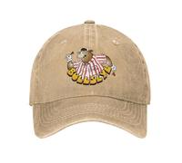 XLLDAANC Bullseye Freccette retrò Bully Moo Cappellini da Baseball per Uomo Donna Distressed Denim Sun cap Game Outdoor Unstructured Soft Caps Cappello in Cotone, per Tutte Le Stagioni