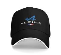 XLLDAANC Cappellini da Baseball per Feste in Piscina con Lettere Alpine Bianche per Cappello da Spiaggia da Spiaggia Maschile Personalizzato da Donna con Visiera in Cotone, per Tutte Le Stagioni