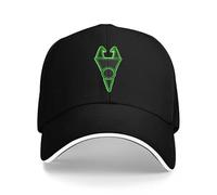 XLLDAANC Cappellini da Baseball Personalizzati con Simbolo di invasori Verdi per Cappello da Spiaggia da Spiaggia Maschile di Fascia Alta da Donna con Visiera in Cotone, per Tutte Le Stagioni