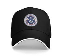 XLLDAANC Cool Department of Homeland Security DHS Custom Baseball Caps Donne Unisex Femminile Beach Coquette Cappello cap con Visiera Cotone, per Tutte Le Stagioni