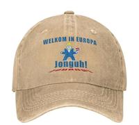 XLLDAANC Joost The Kleins Eurovisions 2025 Merch Uomo Donna Berretto da Baseball Distressed Washed Caps Cappello Vintage Tutte Le Stagioni Copricapo Cotone, per Tutte Le Stagioni