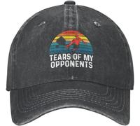 XLLDAANC Lacrime dei Miei avversari di Pickleball Cappello per Uomo Cappelli da papà Cappelli grafici Cotone, per Tutte Le Stagioni