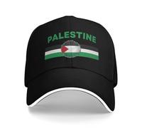XLLDAANC Palestine Flag Casual Berretto da Baseball Caccia Campeggio Cappelli Hip Hop A Prova di Sole Femminile Maschio Fai da Te Stampa Snapback cap Cotone, per Tutte Le Stagioni