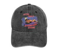 XLLDAANC più Caldo di Un Hoochie Coochie Design umoristico Giocoso - a Tema, con Una Persona Che fluttua e Un Testo in Grassetto Berretto da Baseball Lavato in Cotone, per Tutte Le Stagioni
