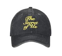XLLDAANC retrò Il Segreto di Noi Gracie Il Berretto da Baseball Abrams Uomo Donna Distressed Lavato Snapback Cappello cantante Pop Corsa all'aperto Cotone Regolabile, per Tutte Le Stagioni
