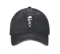 XLLDAANC Retro Saw Lets Play A Game Cappellini da Baseball per Uomo Donna Distressed Denim Sun cap Horror Movie Billy Outdoor SummerCotton, per Tutte Le Stagioni