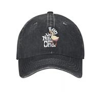 XLLDAANC Vintage Goose Game La Pace Non è mai Stata un'opzione Cappellini da Baseball Unisex Distressed Denim Copricapo Cartoon Ducks Outdoor Summer cap Hatcotton, per Tutte Le Stagioni