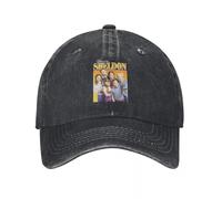 XLLDAANC Vintage Young Sheldon Divertente Commedia Berretti da Baseball Uomo Donna Distressed Denim Snapback cap Sheldon Coopes Outdoor Workouts cap Hatcotton, per Tutte Le Stagioni