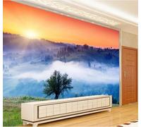 XLMING Eterno Alba Cime Paradiso Paesaggio Carta Da Parati 3D Seta lusso Studio Sala Pranzo Divano Camera Per Mobili Letto Soggiorno Tv Muro-430cm×300cm
