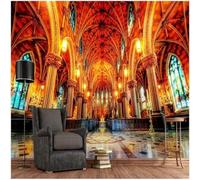 XLMING Tridimensionale Architettura Palazzo Scale Arte Spazio Esteso 3D Carta da Parati Premium Aspetto Della Seta Studio Soggiorno Camera Letto Parete Divano Muro-250cm×170cm