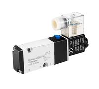 XLMURZAC 1 pz 4M210-08 4M310-10 4M410-15 Elettrovalvola pneumatica elettrica 2 Posizioni 3 Porte Valvola di Controllo dell'Aria a Cinque Vie elettromagnetica.(4m310-10 Pc8-03,AC24V)