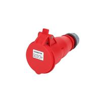 XLMURZAC 32A 5 Pin 220V-415V IP44 3P+E+N Connettore Maschio/Femmina Impermeabile Industriale Elettrico Docking Spina e Presa da Campo for Industria Aeronautica(225x 32a 5pin)