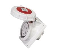 XLMURZAC Presa elettrica obliqua Nascosta Standard Europea Presa elettrica Esterna IP67 Impermeabile Connettore Industriale Regolatore di Potenza Interruttore Presa(SP-1506 4P 32A)