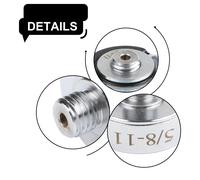 XLOCK Set Adattatore Smerigliatrice Angolare Conversione 2 Pezzi con 5 8 11 File