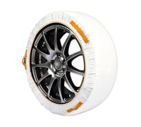 XLPT Calze da Neve TX1 - Omologate Italia EN 16662-1 - Tessili Riutilizzabili 30 Secondi - Alternative Catene Auto Rapporto Qualità Prezzo